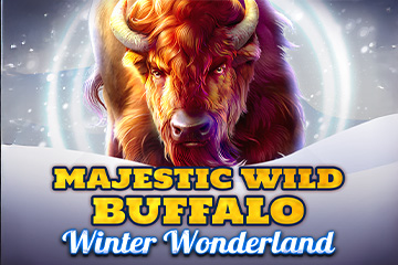 Majestic Wild Buffalo - Winter Wonderland